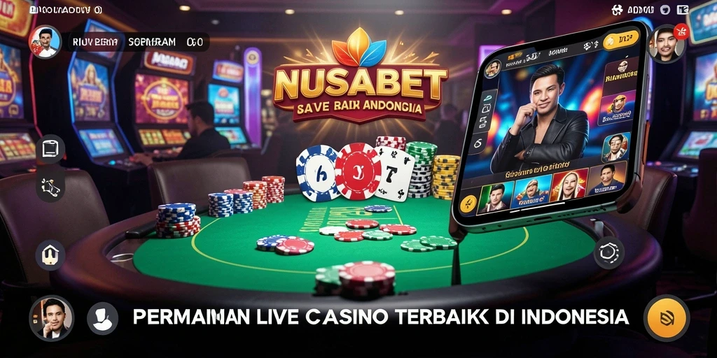 Tampilan gameplay NUSABET yang menarik dan interaktif.