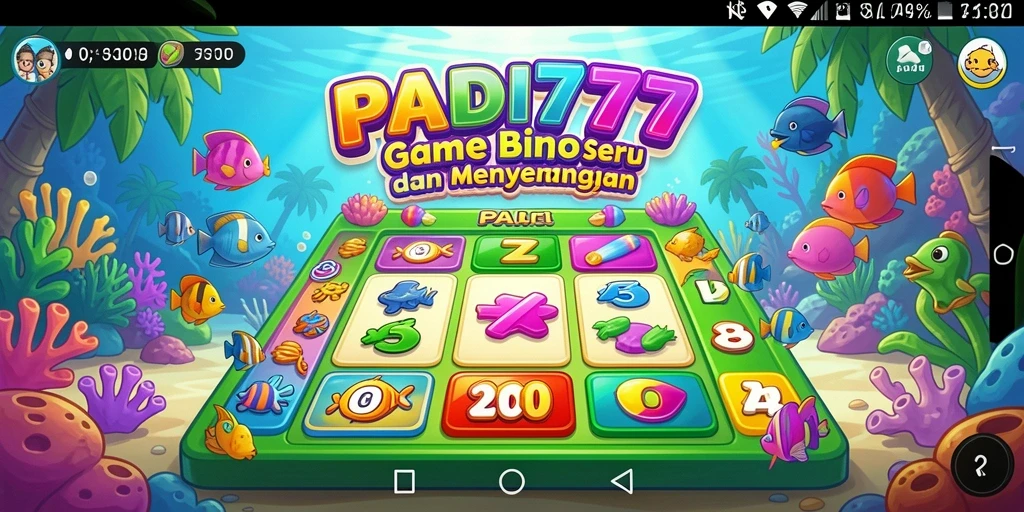 Gameplay PADI777 menampilkan keseruan bermain Bingo secara real-time.