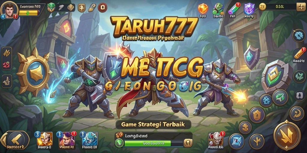 Tampilan gameplay menarik dan strategis di TARUH777.